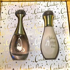Christian Dior J’adore perfume and body milk set